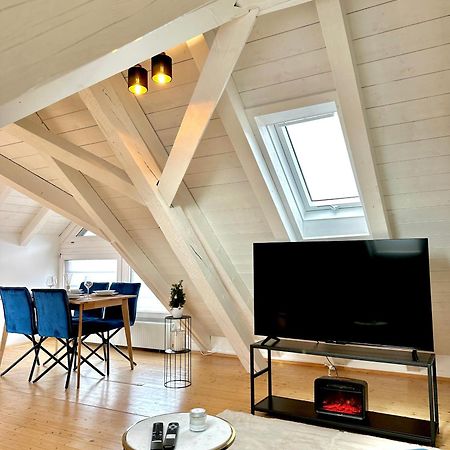 Zentrale Wohnung Mit Dachterasse 브레겐츠 외부 사진
