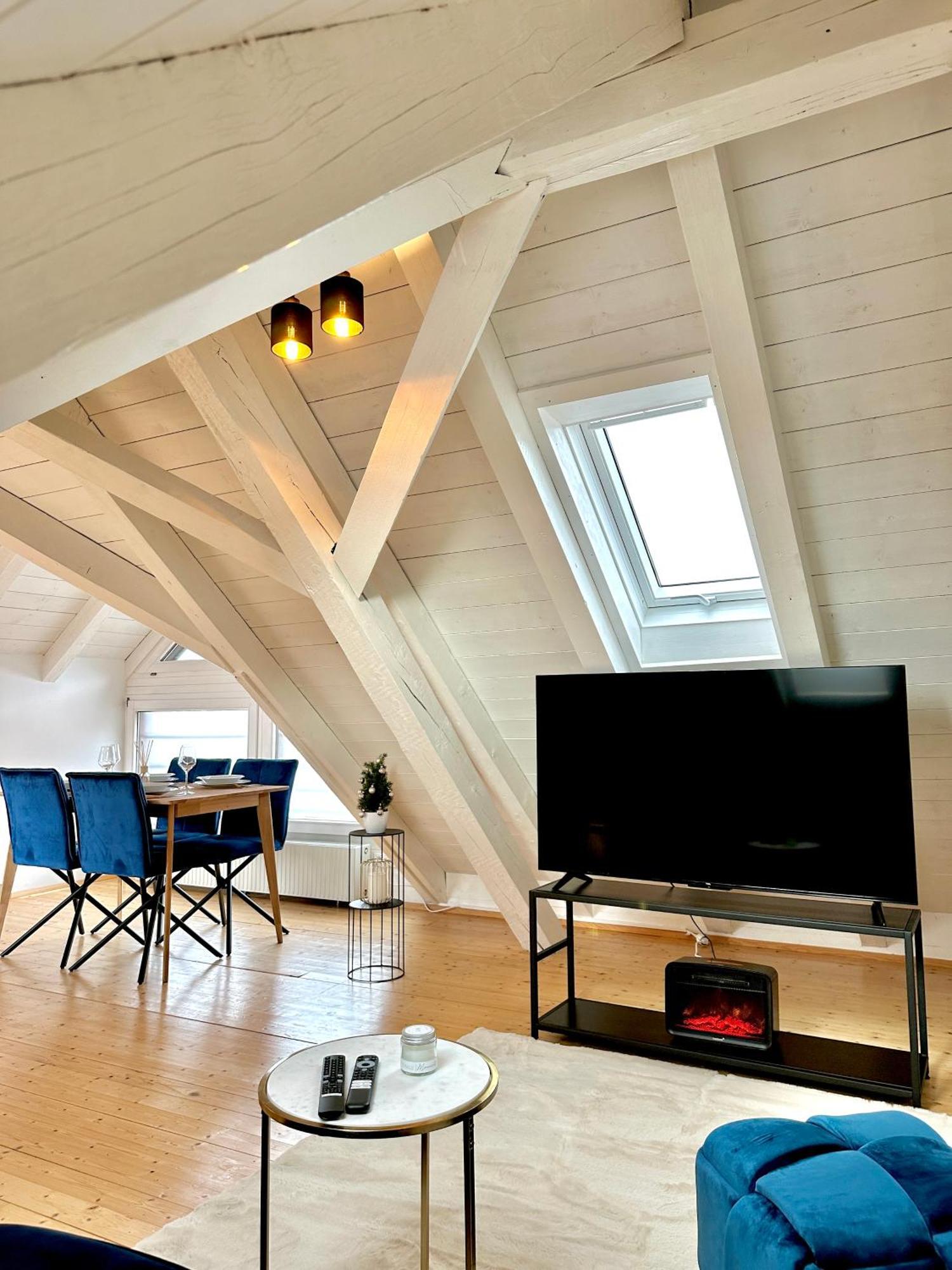 Zentrale Wohnung Mit Dachterasse 브레겐츠 외부 사진